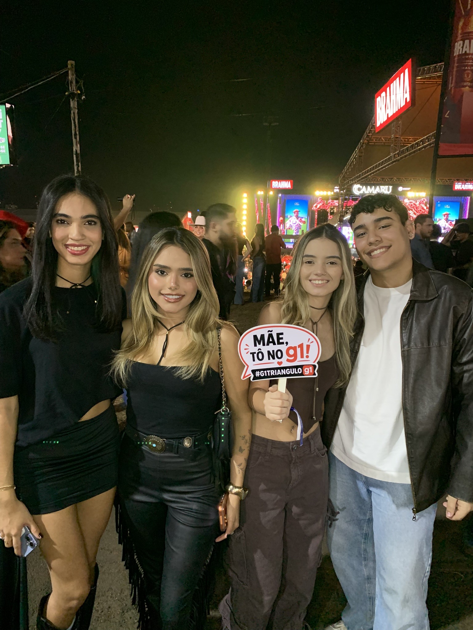 Público no Camaru 2026, primeira noite de festa em Uberlândia — Foto: Rádio Cultura 95.1/Divulgação