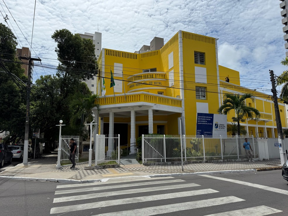 Câmara Municipal de Natal — Foto: Sérgio Henrique Santos/Inter TV