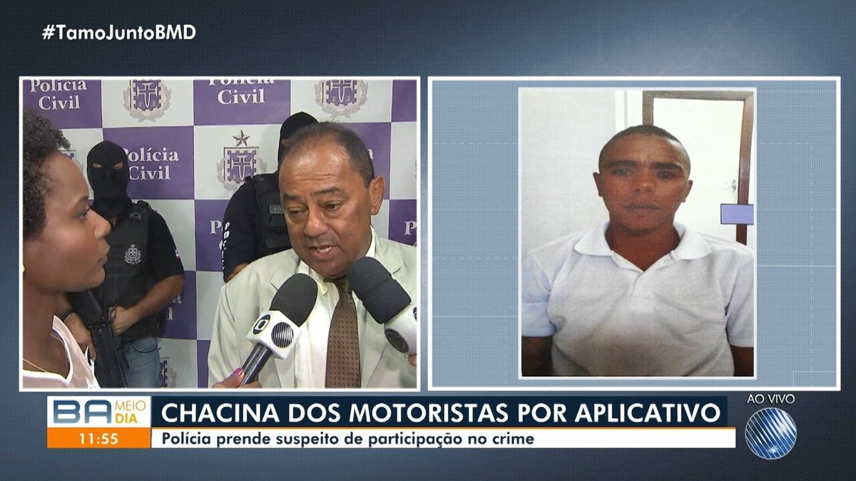 Suspeito De Envolvimento Nas Mortes De 4 Motoristas Por App Em Salvador