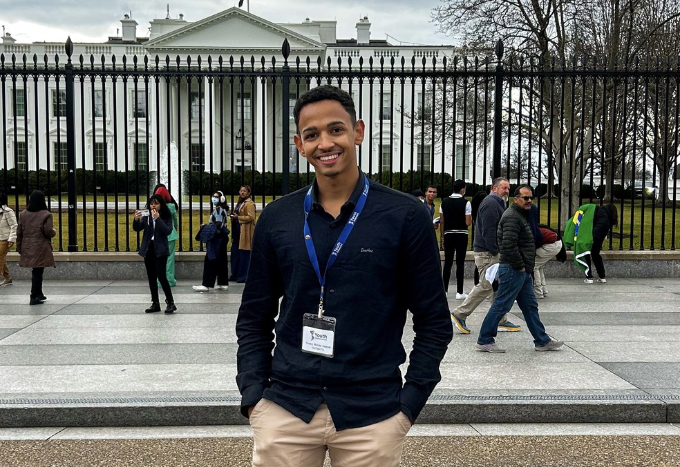 Jovem baiano vence competição internacional — Foto: Arquivo Pessoal