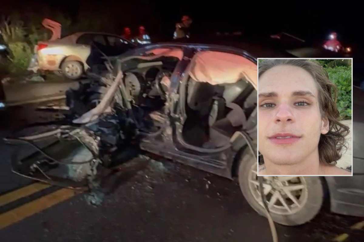Acidente entre dois carros deixa um morto e dois feridos em Campos