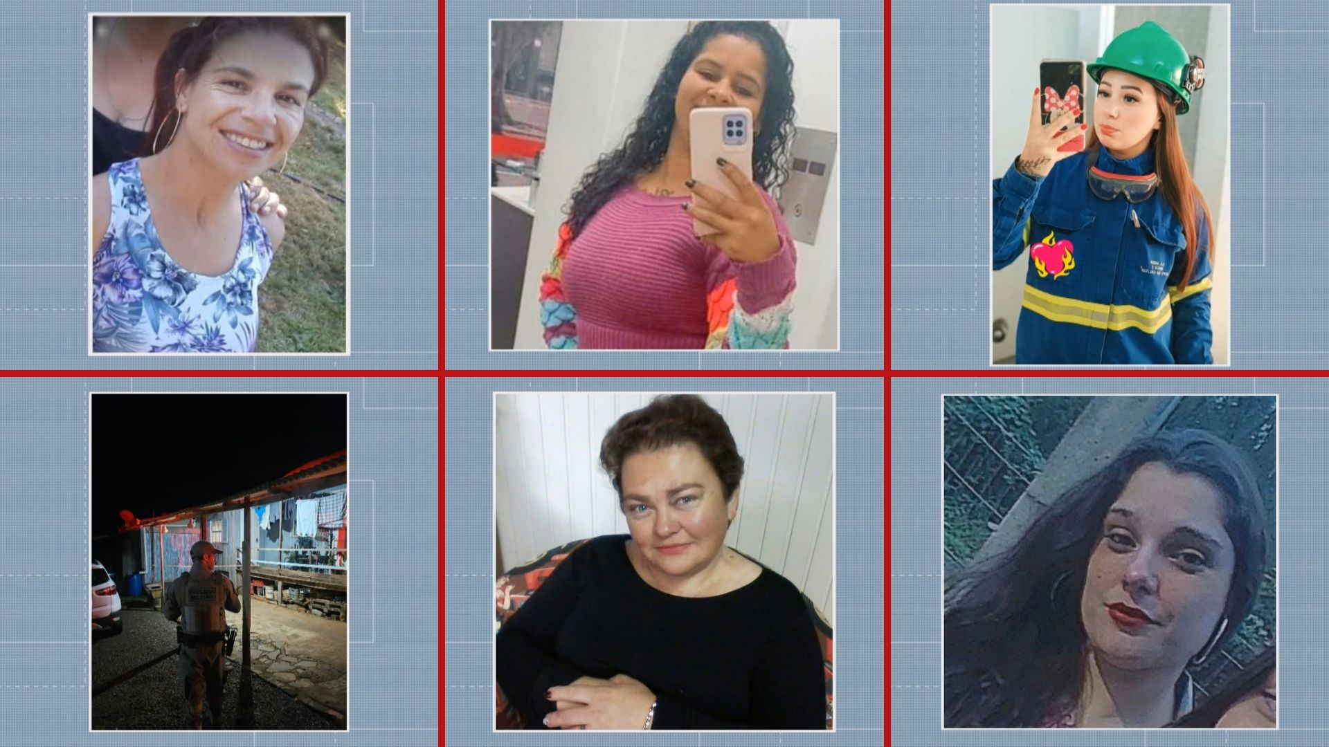 Bombeira civil, monitora de escola, mães: quem são as 7 vítimas de feminicídio no RS em 2026