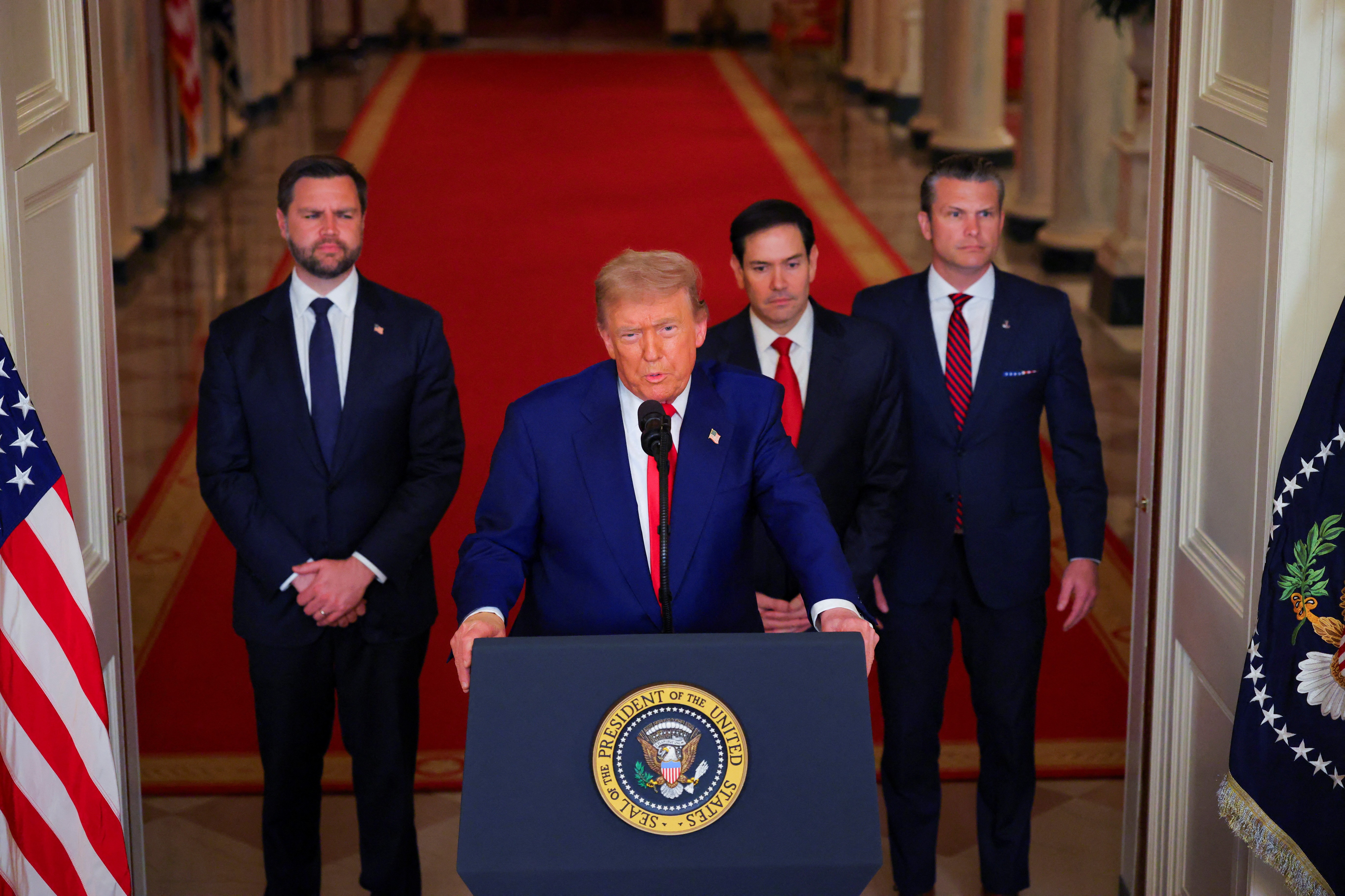 'Ou haverá paz, ou haverá tragédia para o Irã', diz Trump em pronunciamento após ataque ao Irã; leia íntegra