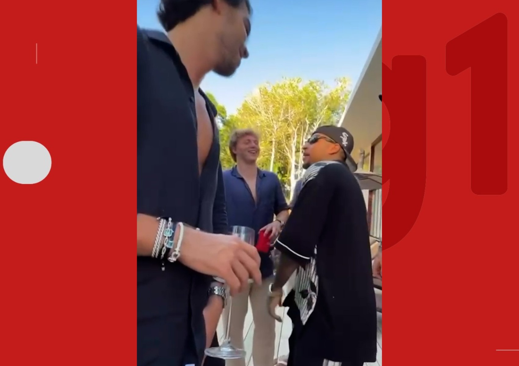 Benício Huck curte com Carlinhos Maia em mansão de luxo, em Trancoso, distrito turístico da Bahia 