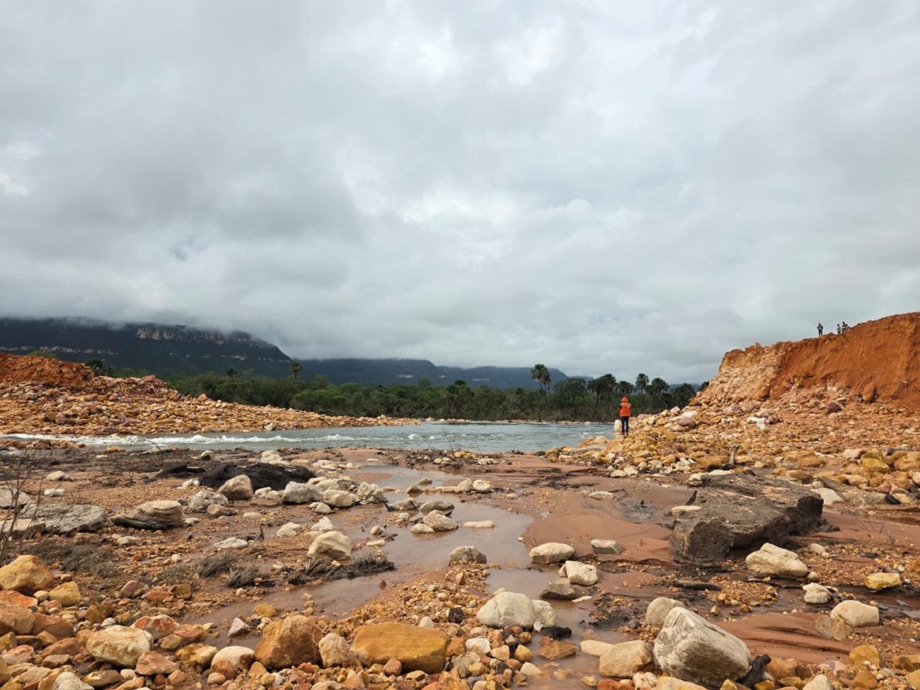 Bombeiros identificam seis residências afetadas pelo rompimento de barragem no Tocantins 