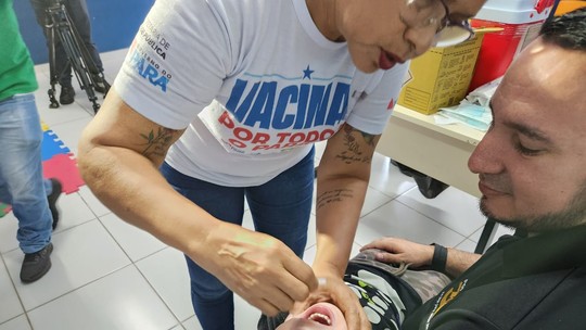 
Belém dá início à Campanha de Vacinação contra a Poliomielite