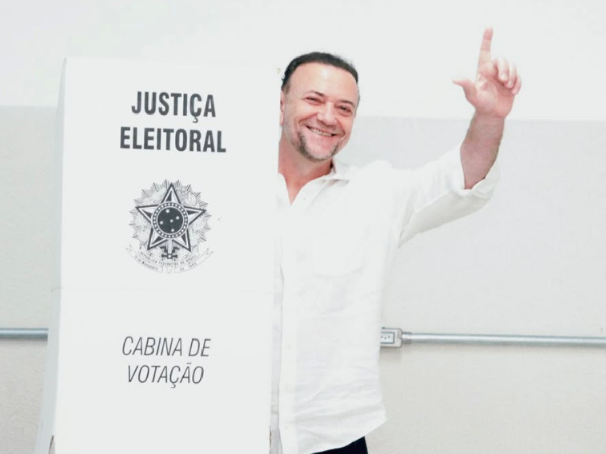 Edinho Silva durante campanha eleitoral