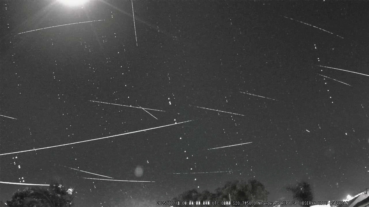 VÍDEO: observatório registra passagem de chuva de meteoros no interior de SP