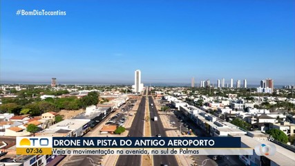 Drone do BDT mostra o trânsito na Avenida LO-09