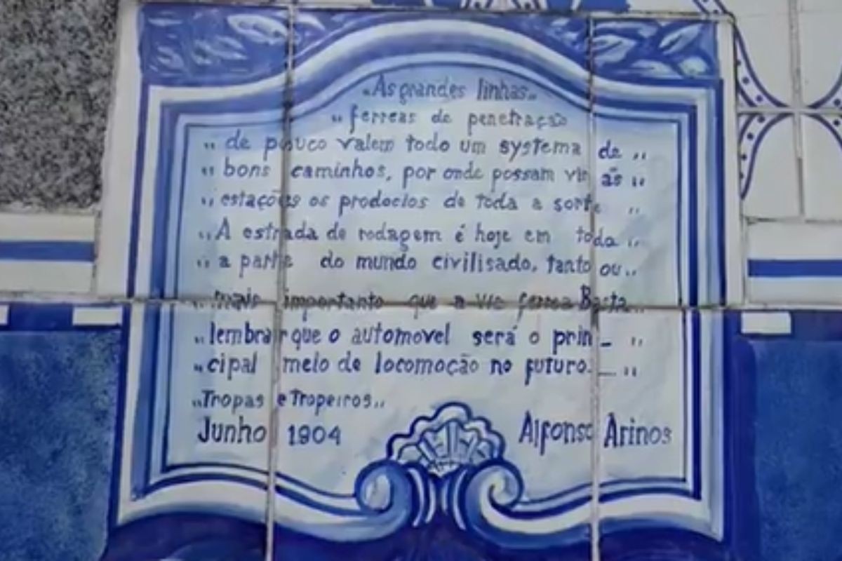 Saiba quem foi Afonso Arinos, poeta que fez 'premonição' escrita há mais de 100 anos em azulejo no litoral de SP