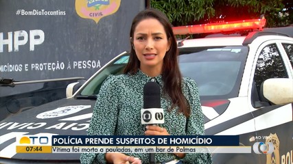 Polícia prende suspeitos de envolvimento com assassinato em Palmas