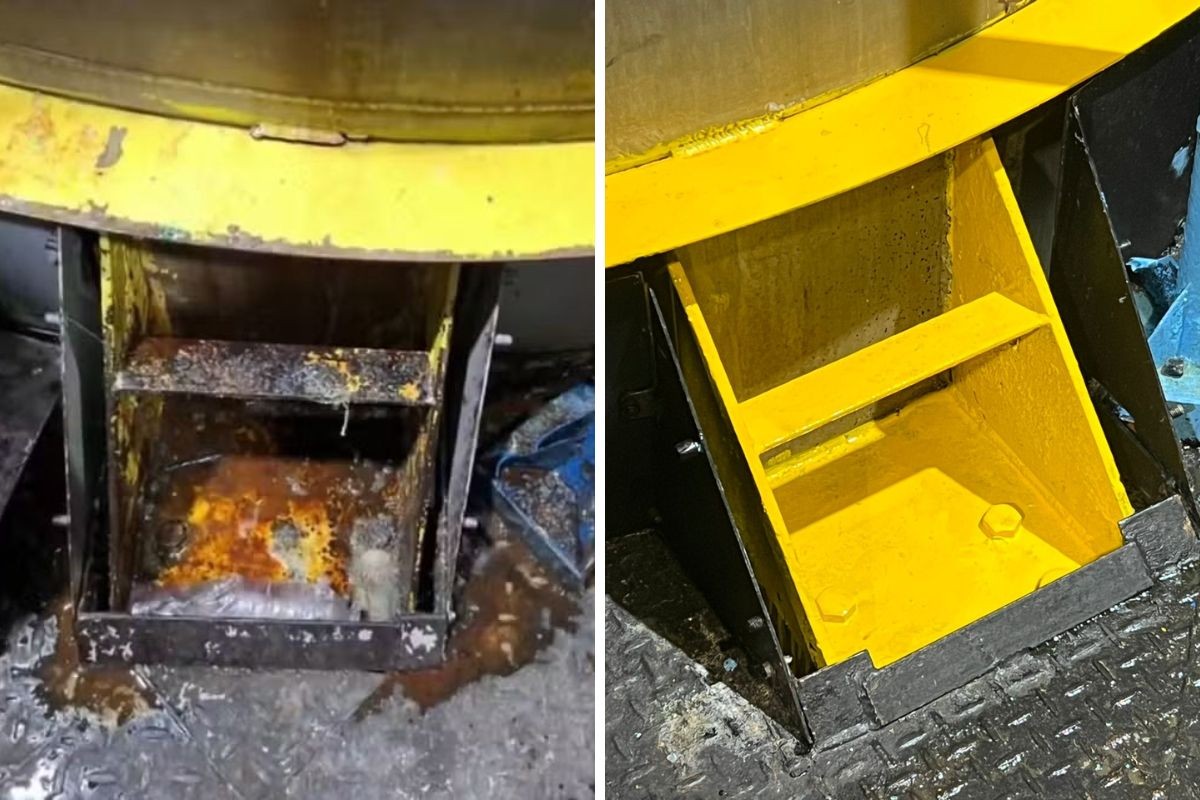 Instalações da fábrica da Ypê após adequações exigidas pelos órgãos de fiscalização sanitária.