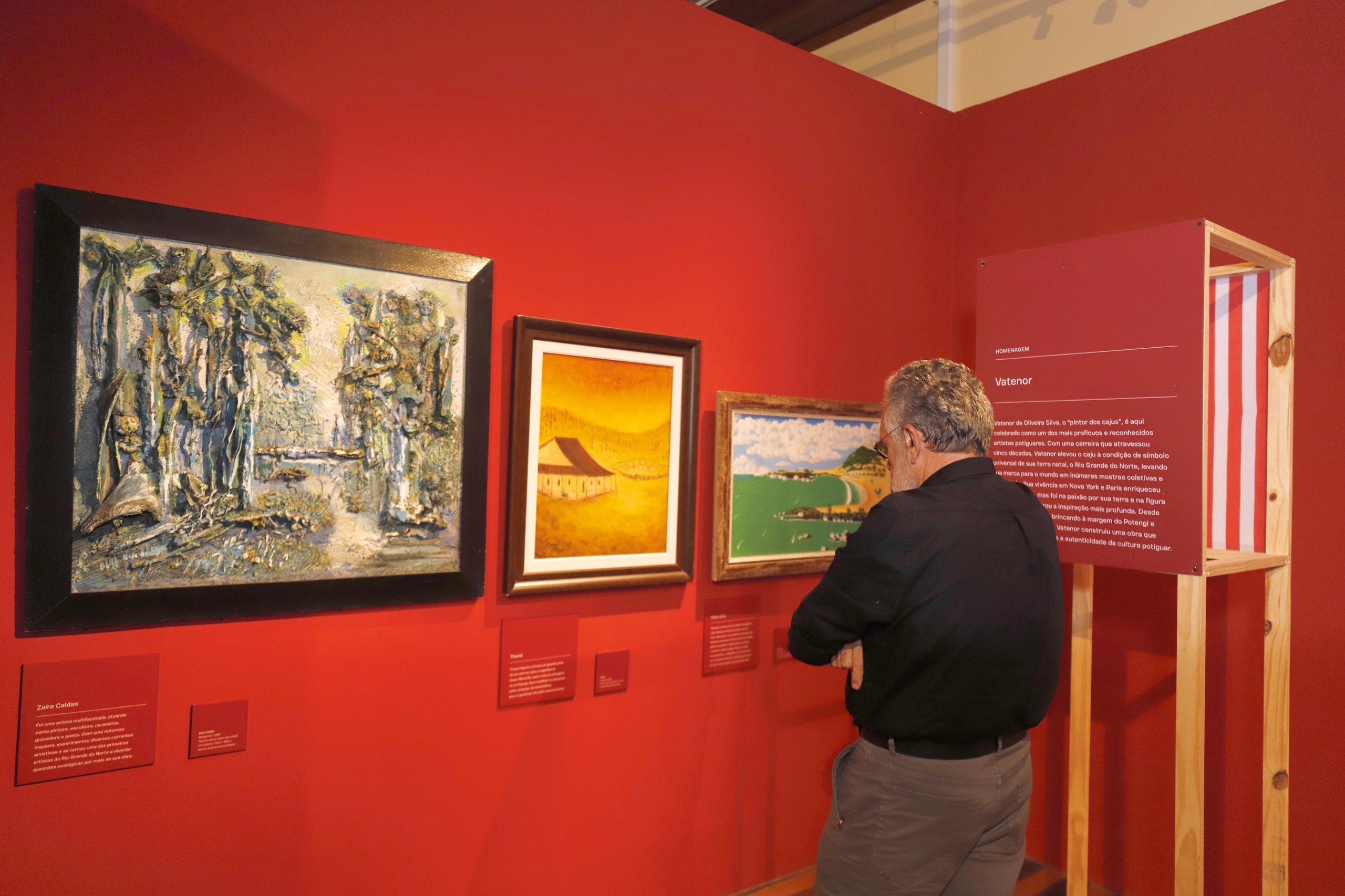 Mostra em Natal exibe telas e peças inéditas de 51 mestres das artes visuais do RN