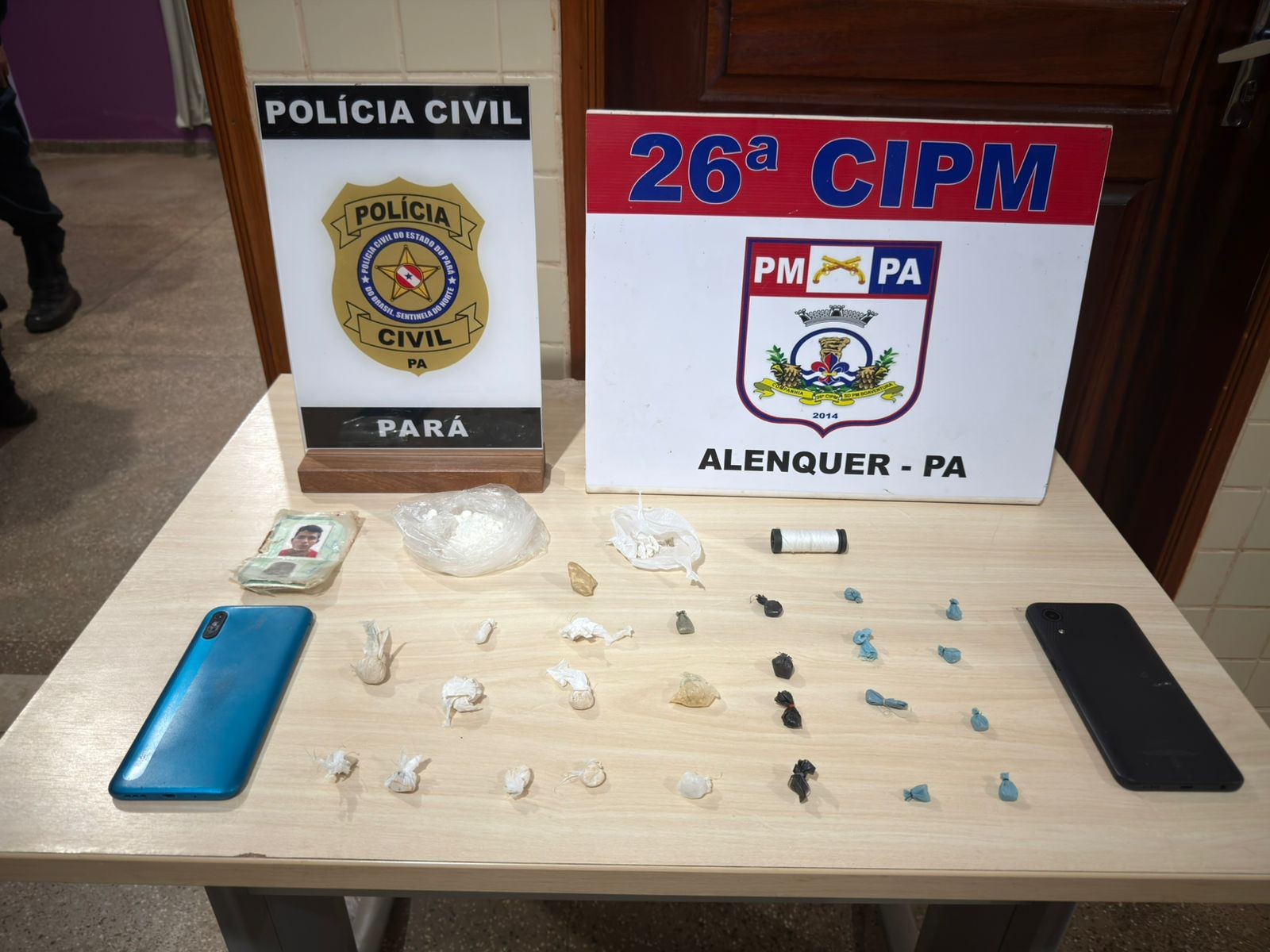 Suspeito de tráfico de drogas é preso em Alenquer na 2ª fase da Operação Xeque-Mate