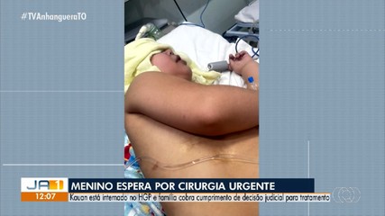 Família cobra cumprimento de decisão judicial para tratamento de menino internado