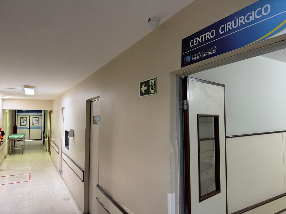Hospital Infantil Varela Santiago retoma cirurgias eletivas após suspensão em Natal — Foto: Sérgio Henrique Santos/Inter TV Cabugi