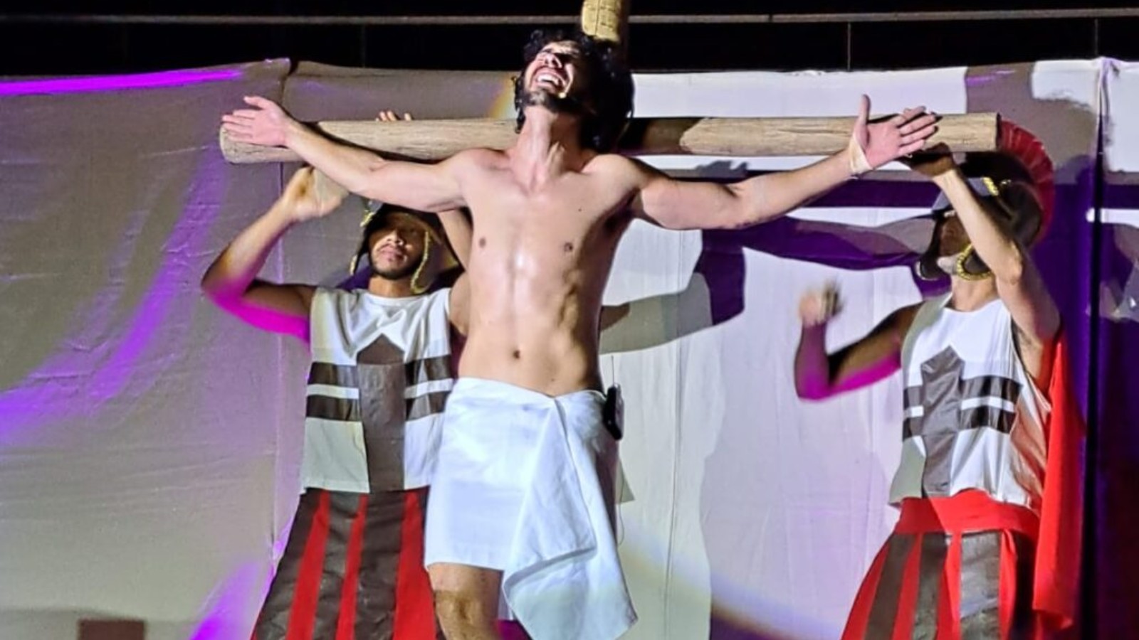 Espetáculo “Pelos Caminhos do Gólgota” marca programação da semana Santa em Poços