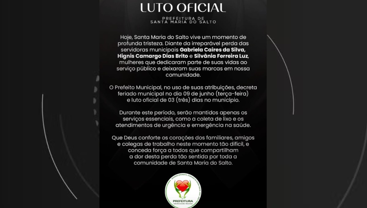 Acidente entre carro e caminhonete mata três mulheres na BR-367, no Vale do Jequitinhonha