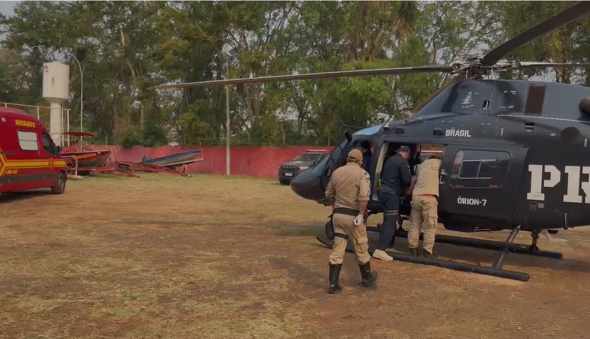 Turista morre e outro fica ferido após barco bater em pedra no Rio Paraguai, em Corumbá 