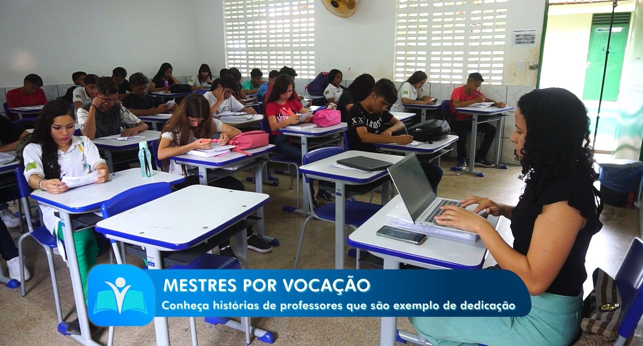 Mestres por vocação: professores dedicam nove horas por dia para ensinar alunos em tempo integral no Piauí