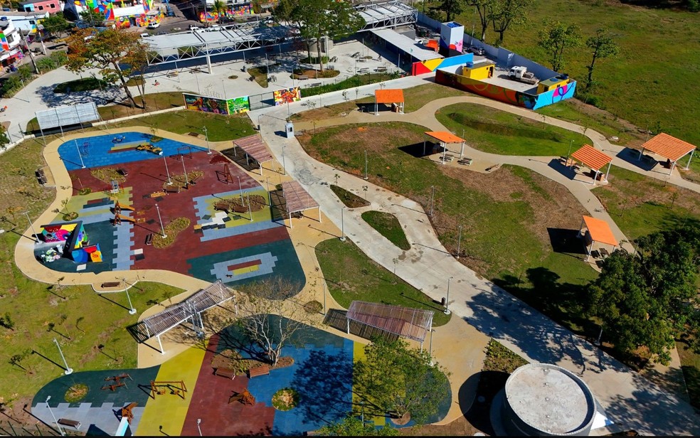 Rio inaugura Parque Susana Naspolini em Realengo — Foto: Reprodução