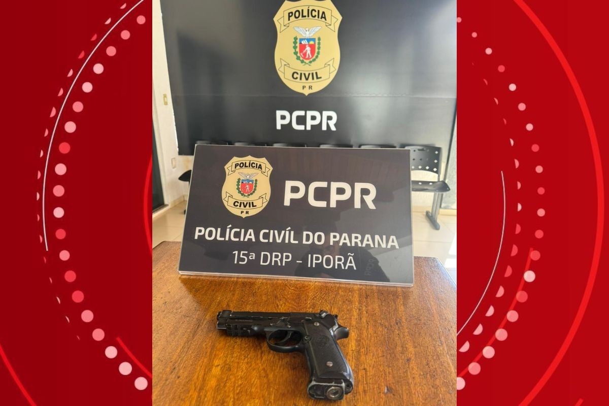 Professor do Paraná mostra arma falsa para ameaçar alunos depois de ser atingido por bolinha de papel, diz PC