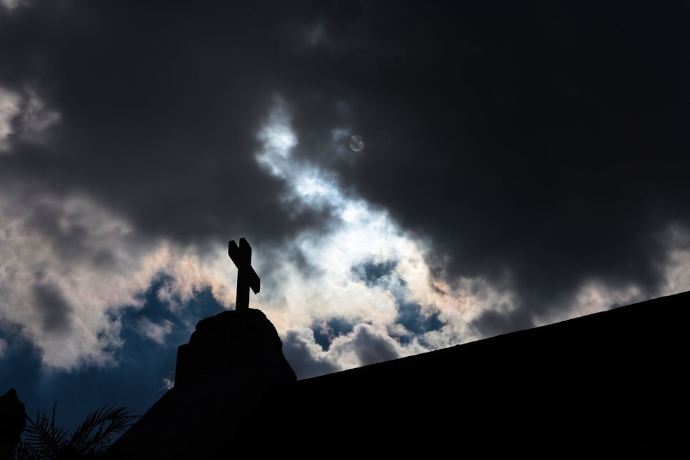 Capela do Cemitério da Araçá, no Centro de São Paulo, administrado pela concessionária Cortel. — Foto: Paulo Pinto/Agência Brasil