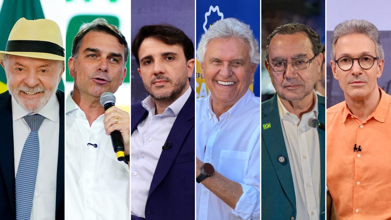Quaest em AL: Lula, 44%; Flávio Bolsonaro, 29%; Ronaldo Caiado, 1%; Renan Santos, 2%; Romeu Zema, 0%