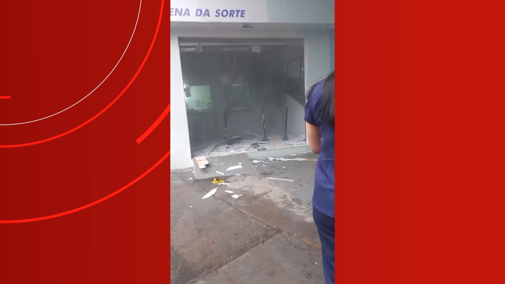 VÍDEO: Homens explodem casa lotérica, roubam dinheiro e fogem em Manaus