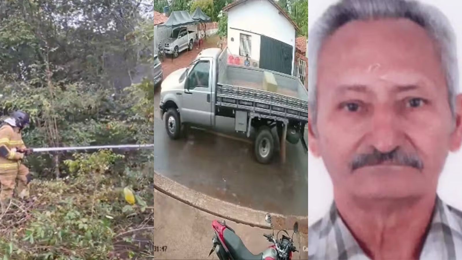 Caminhão de idoso que morreu após ser amarrado em roubo é encontrado pegando fogo no PI