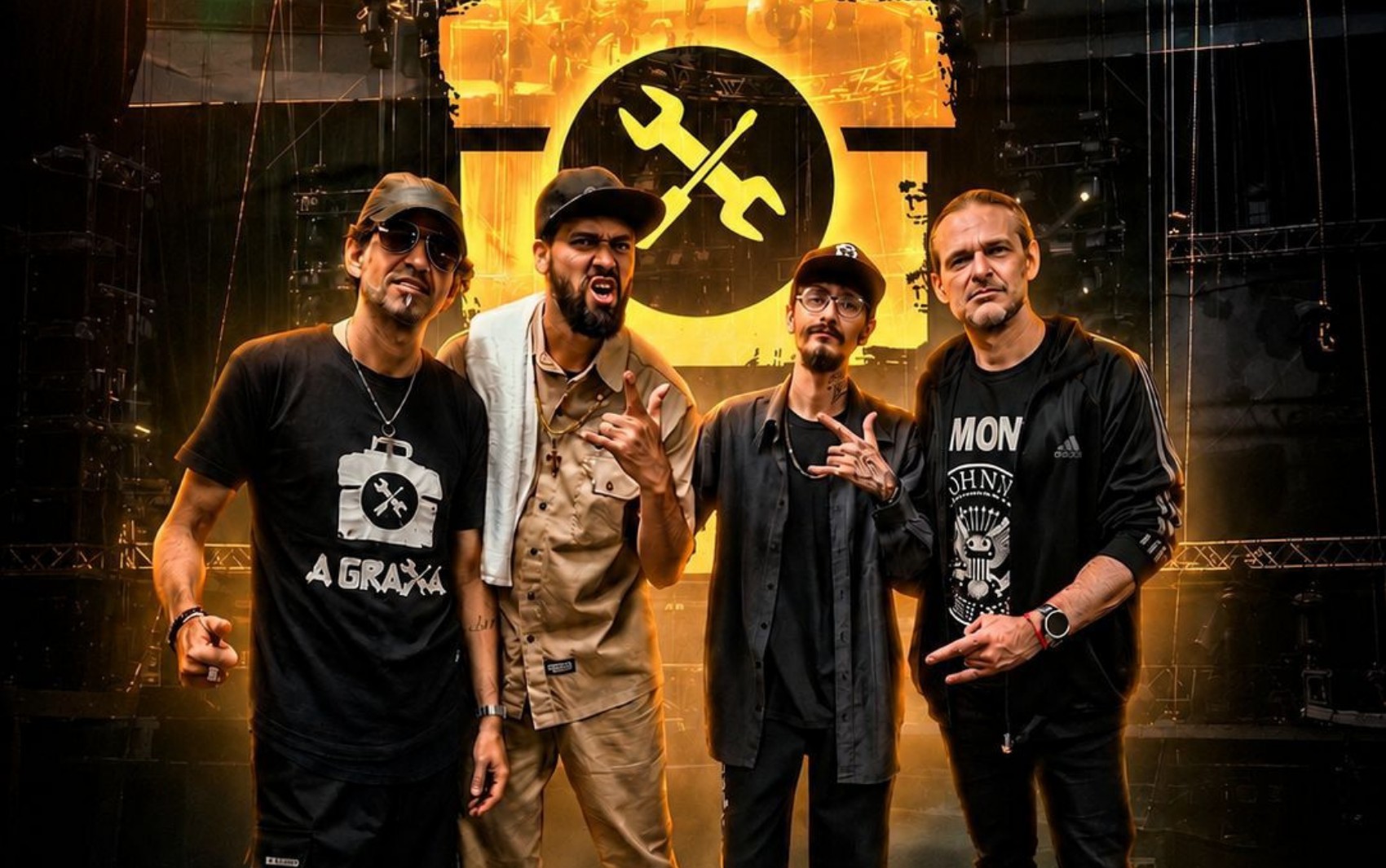 Rock com rap e letras sobre trabalhadores: conheça A Graxa, finalista do concurso de bandas do João Rock