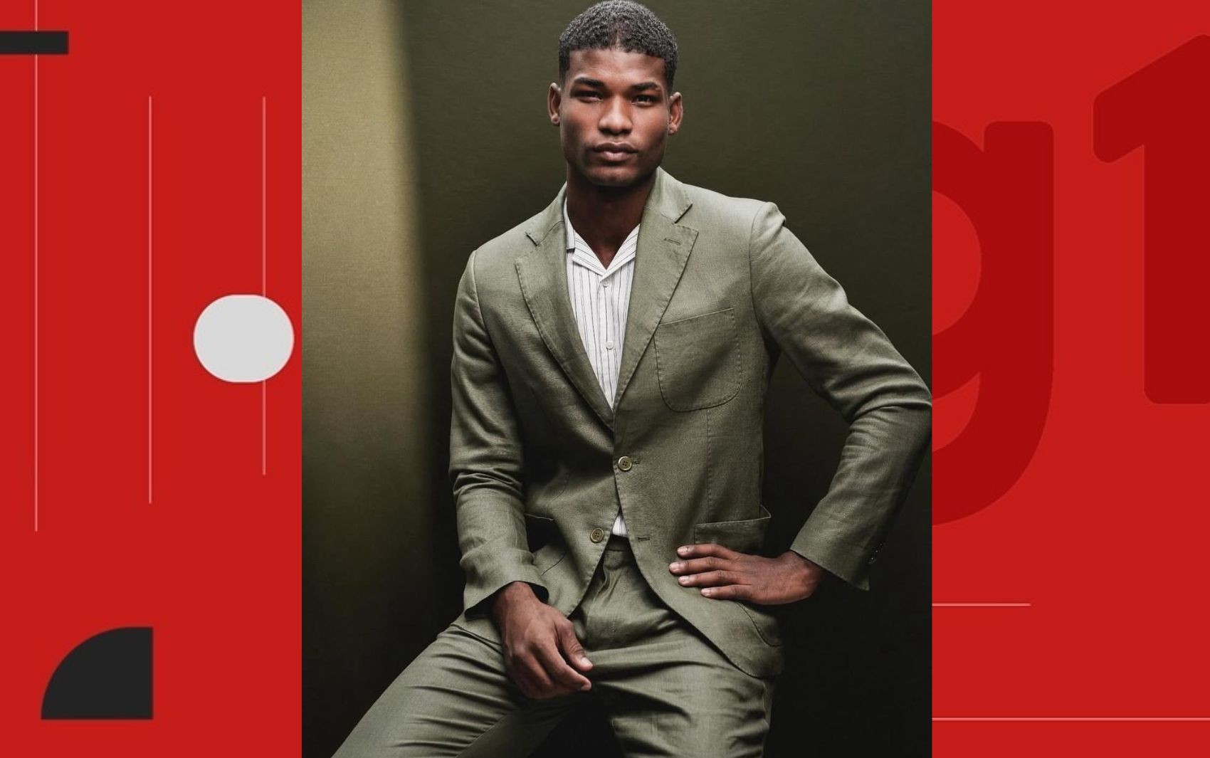 Da jardinagem às passarelas: modelo conquistou carreira internacional após ser descoberto no subúrbio de Salvador