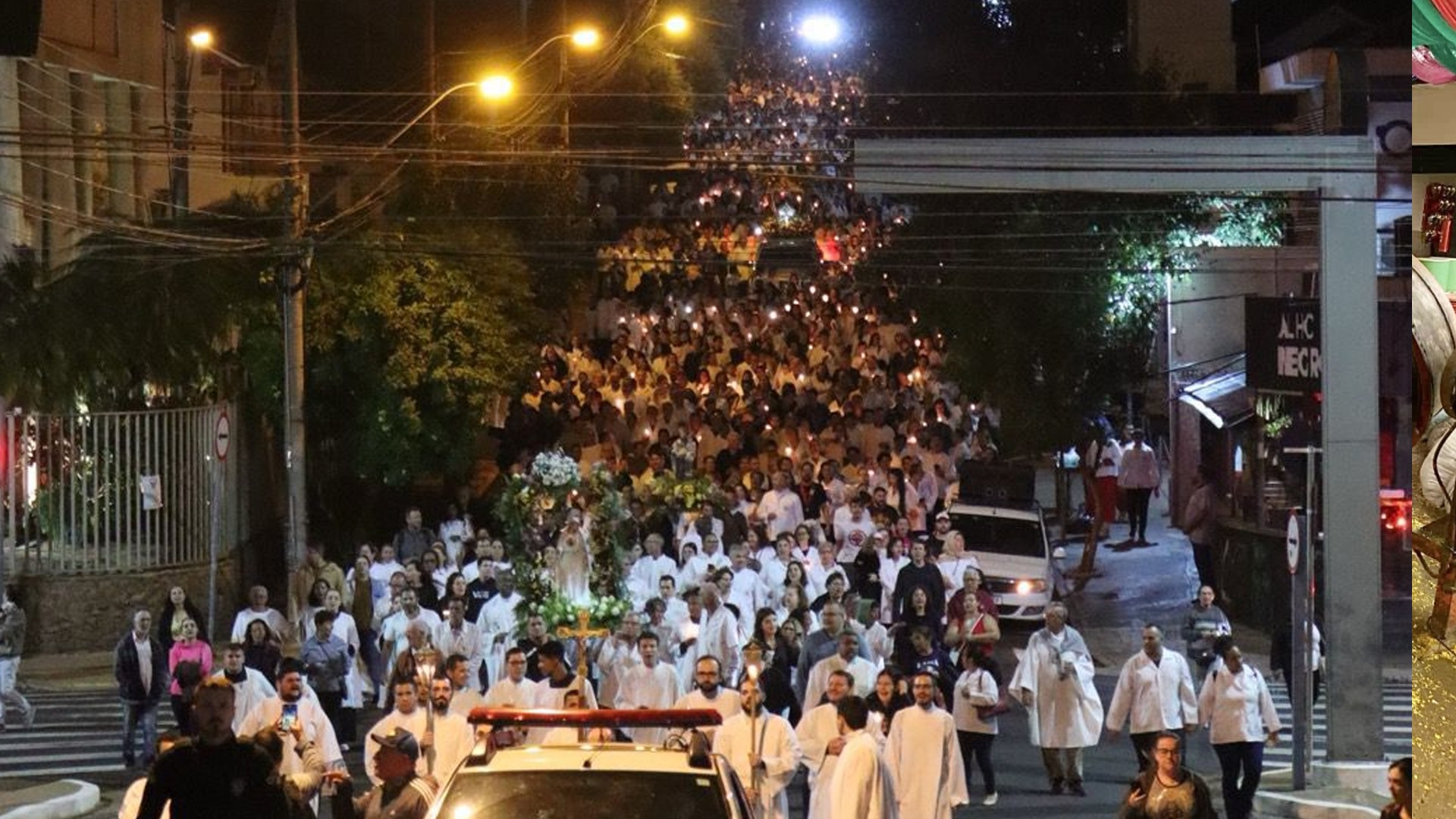 Caminhada reúne fiéis em Rio Preto com pedido de paz para o mundo
