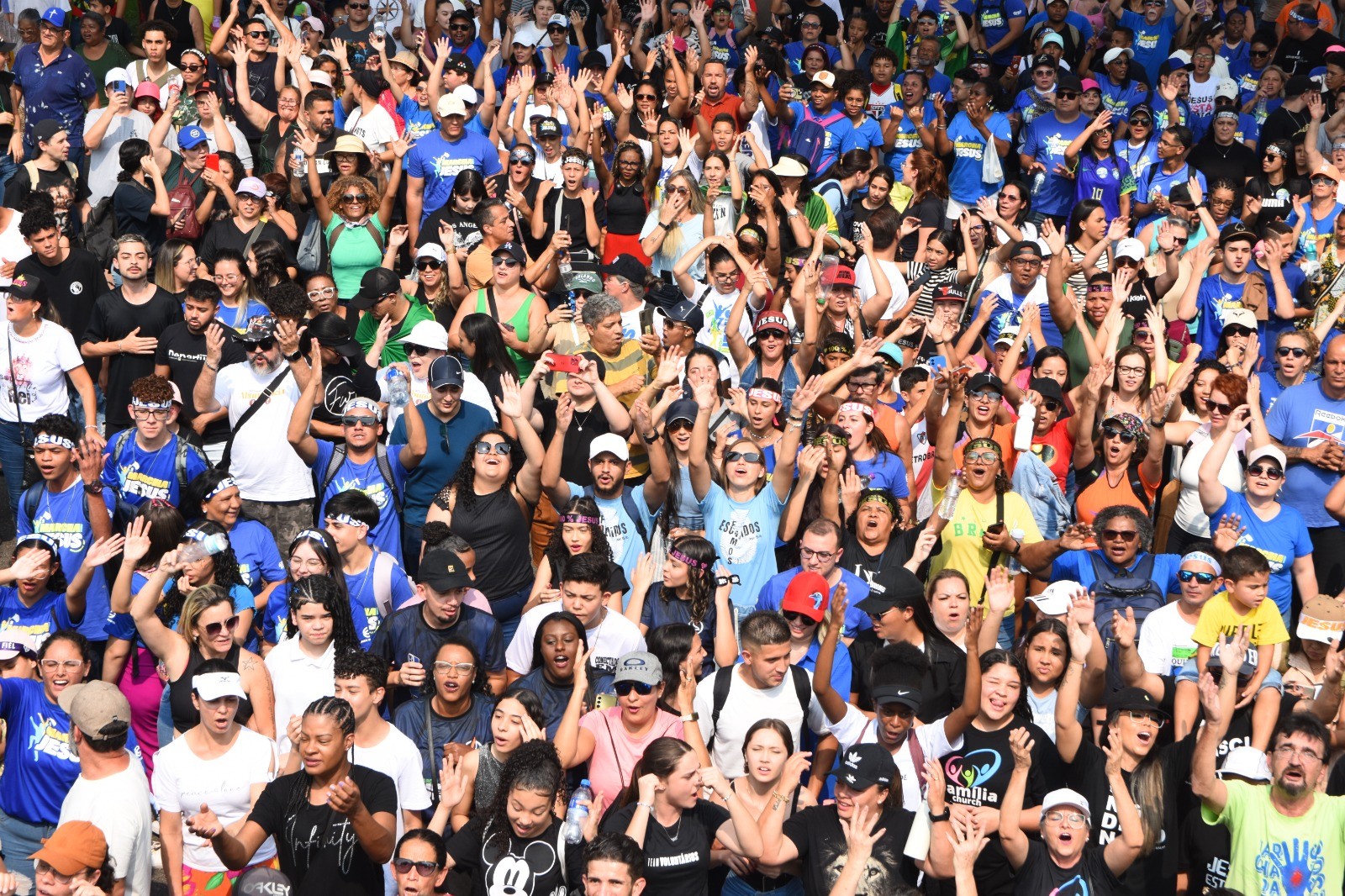 Com 15 anos de história, Marcha para Jesus reúne fiéis para celebrar devoção em Sorocaba