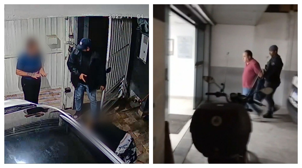 Policial civil é preso com outros dois ladrões que roubaram casa e fizeram família refém em Mauá, na Grande SP