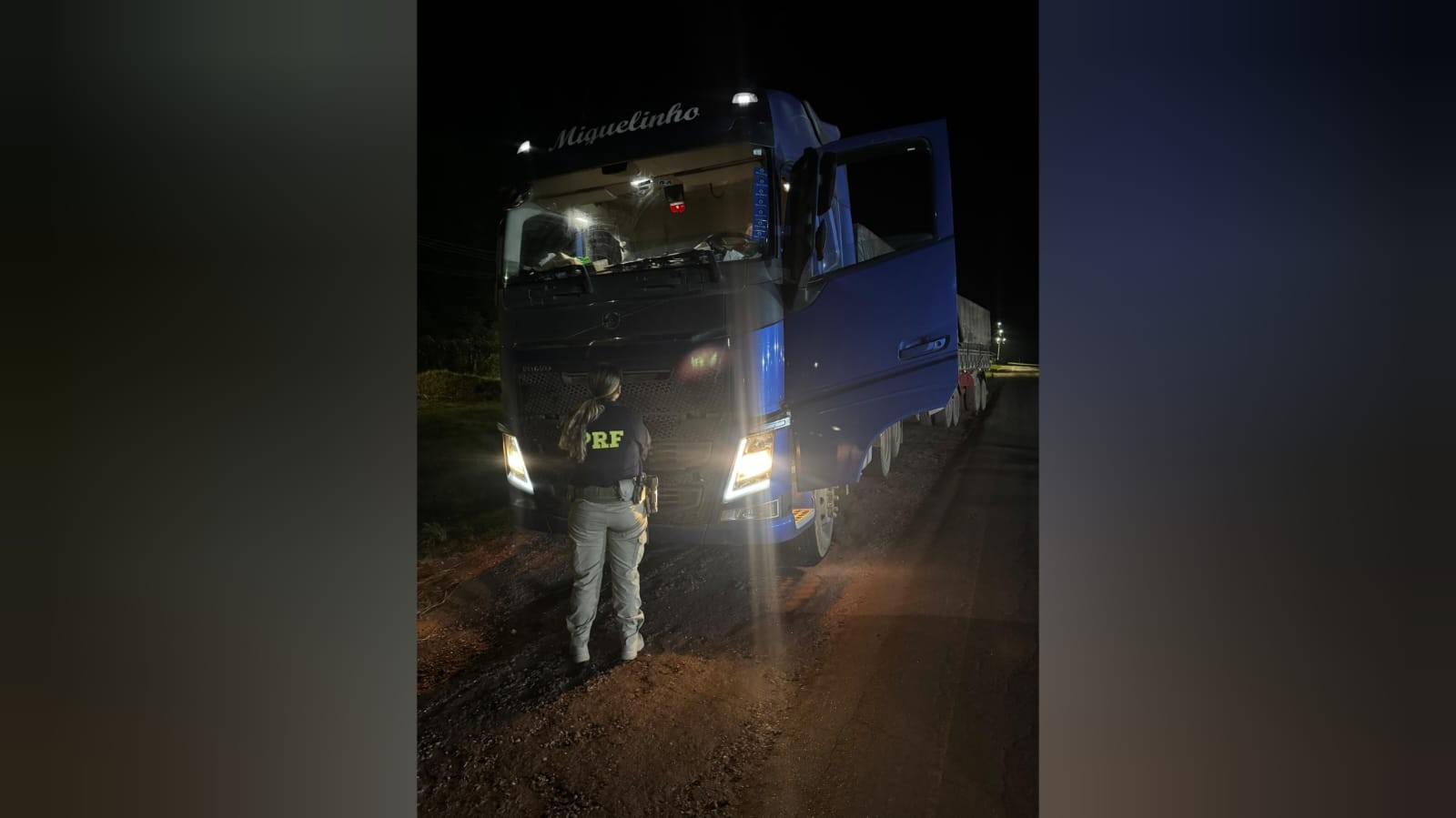 Caminhoneiro é autuado por crime ambiental pela PRF em Santarém