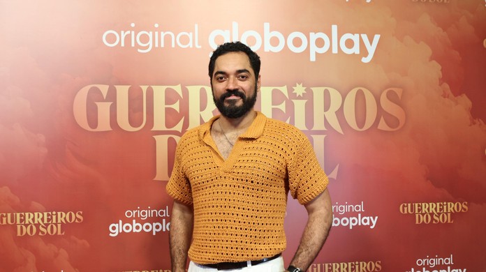 Elenco de Guerreiros do Sol no lançamento