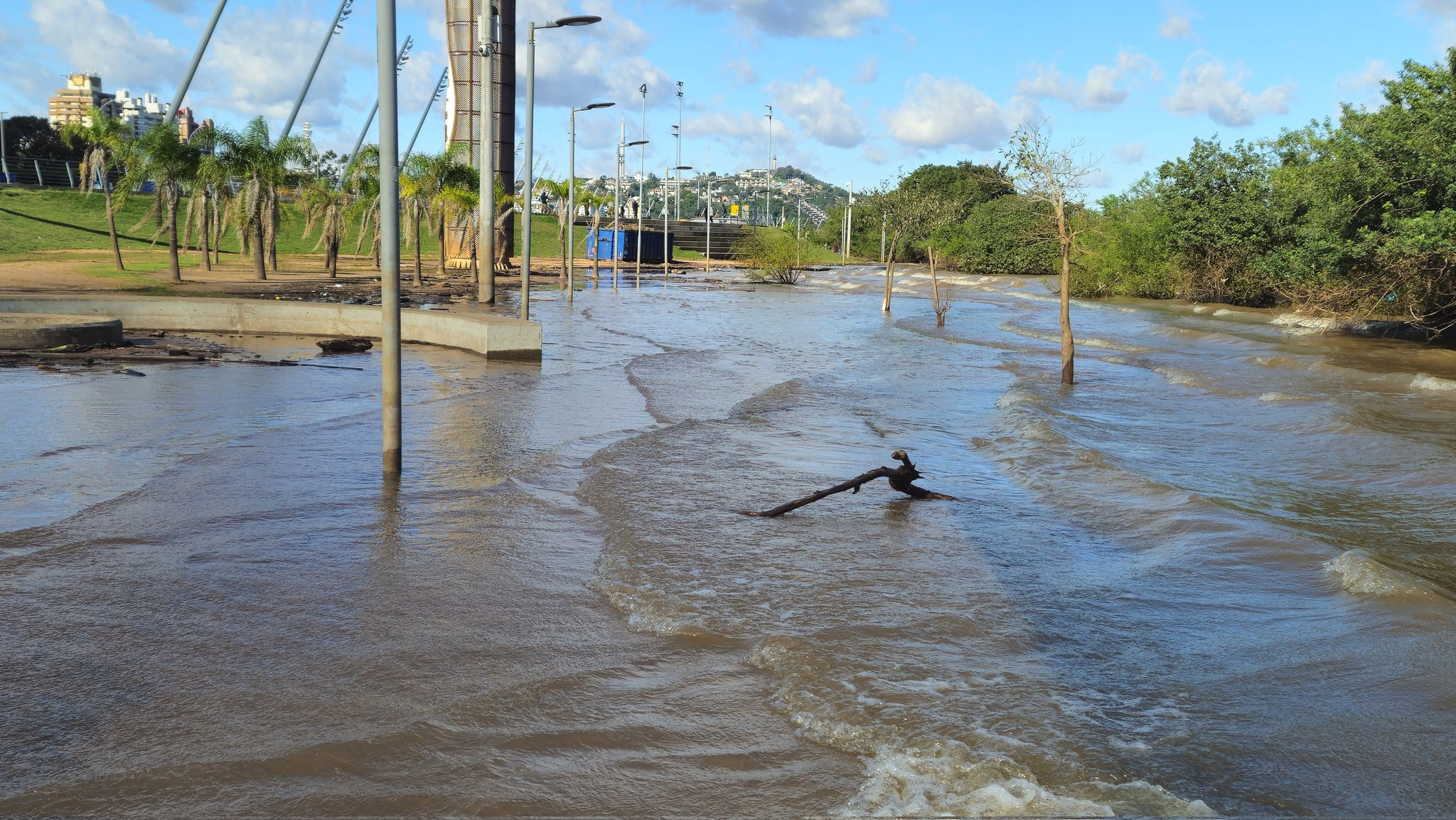 Nível do Guaíba fica abaixo da cota de alerta pela 1º vez em 12 dias em Porto Alegre