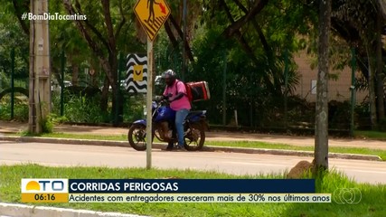 Acidentes com entregadores crescem mais de 30% nos últimos anos