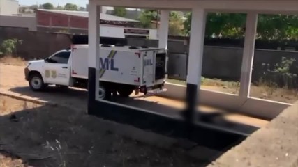Vídeo flagra corpo em área externa do IML de Gurupi