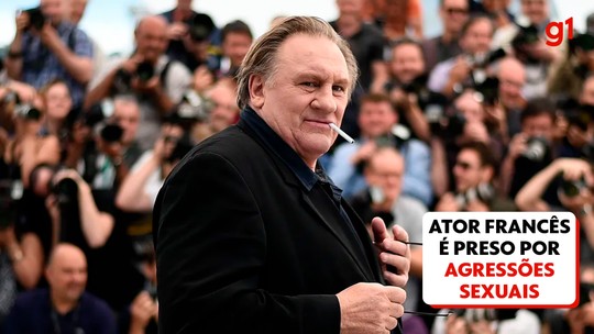 Gérard Depardieu vai ser julgado em outubro por acusações de violências sexuais - Programa: G1 Pop&Arte 