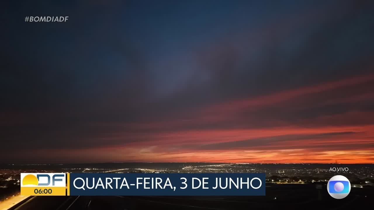 VÍDEOS: Bom Dia DF de quarta-feira, 3 de junho de 2026