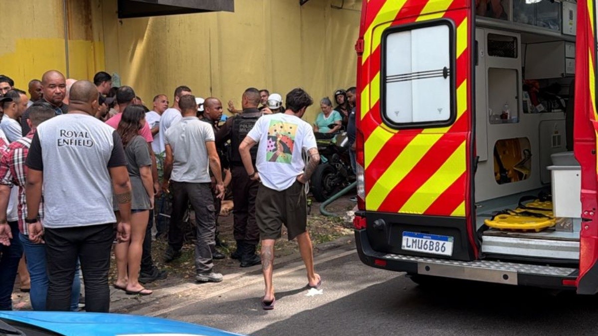 Policial militar de folga e mais 2 homens são baleados durante tentativa de assalto em Botafogo
