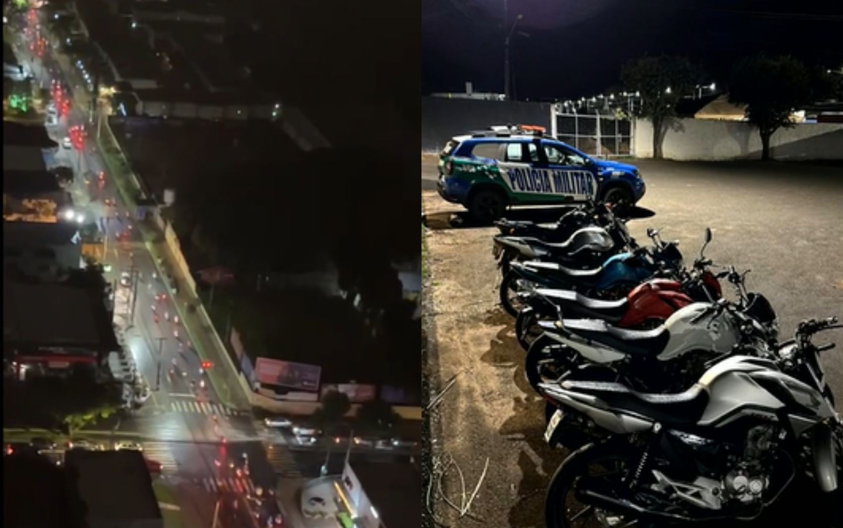 Polícia apreende em Goiânia 702 motos que participariam de ‘rolezinhos’