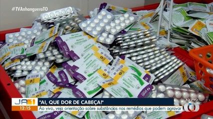Farmacêutica explica os riscos do uso diário de medicamentos para dor de cabeça