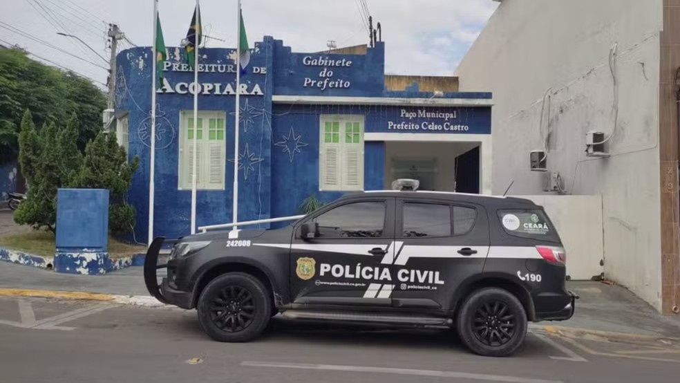 O ex-prefeito de Acopiara Antônio Almeida Neto foi alvo de operação em 2023. — Foto: Reprodução