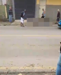 Homem leva choque e cai de telhado em Valença