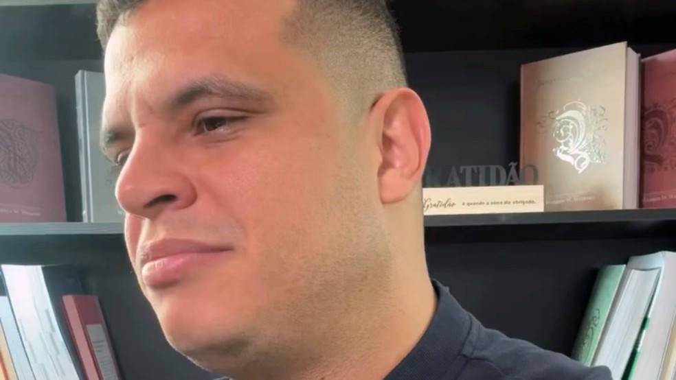 Luiz Henrique dos Santos Ferreira, o Pastor Henrique Santini ou Profeta Santini — Foto: Reprodução
