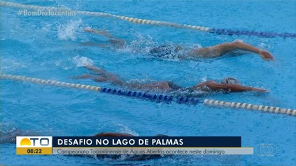 Campeonato Tocantinense de Águas Abertas será realizado domingo (21) no lago de Palm