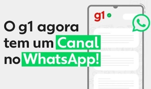 g1 Paraíba está nos Canais do WhatsApp; veja como participar
